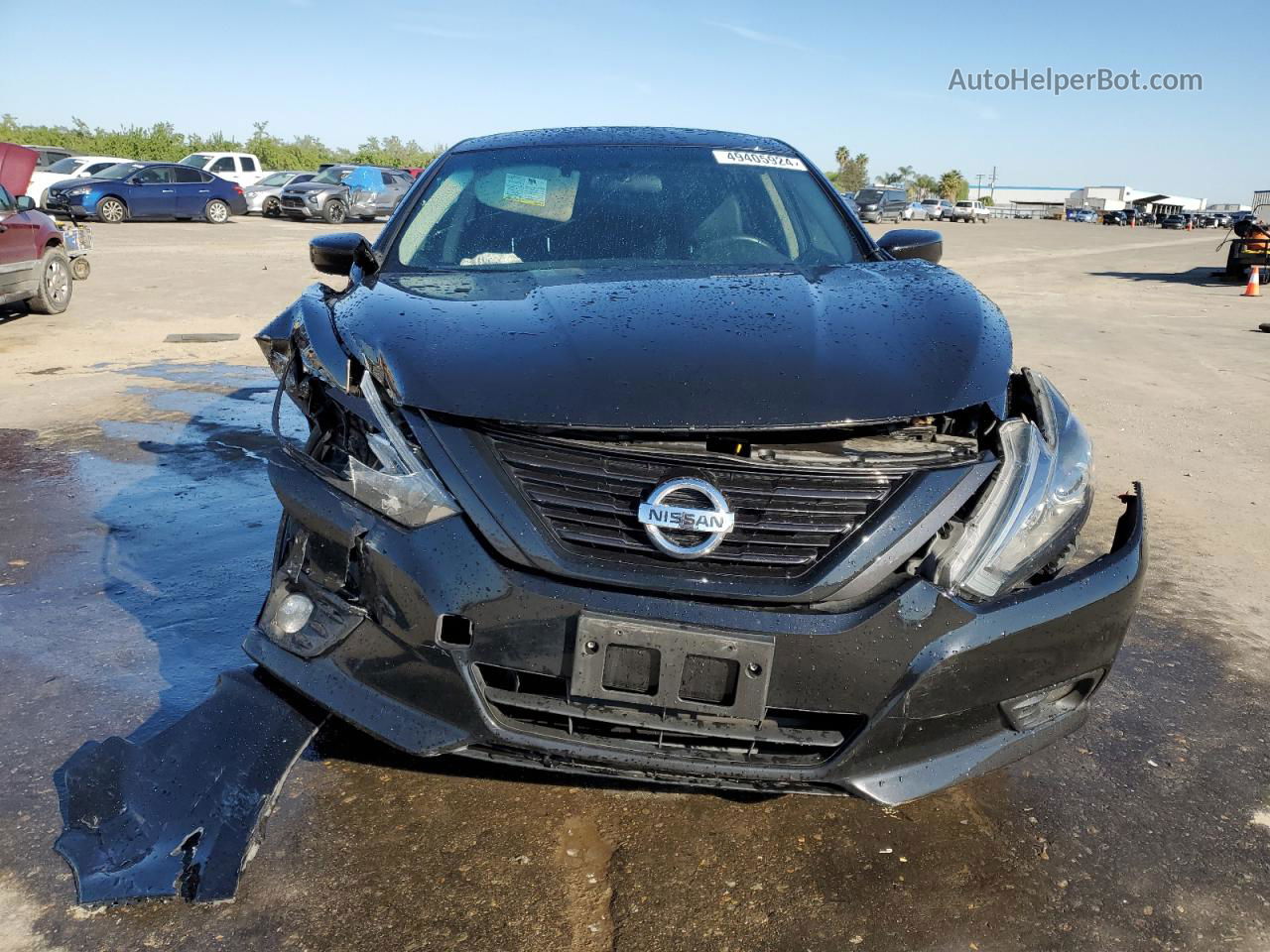 2018 Nissan Altima 2.5 Черный vin: 1N4AL3AP8JC225314