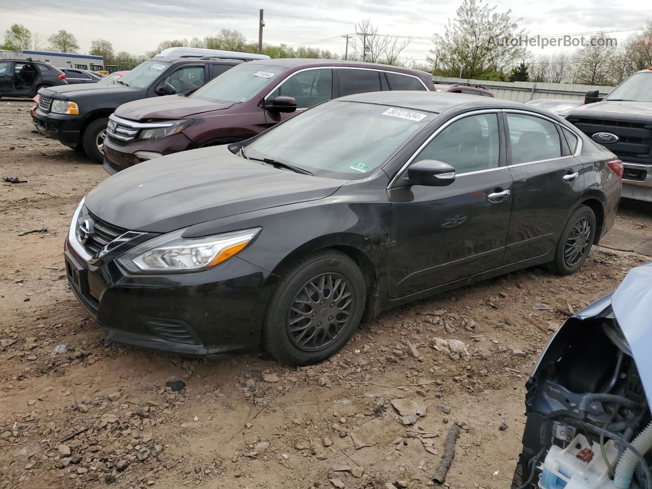 2018 Nissan Altima 2.5 Black vin: 1N4AL3AP8JC267899