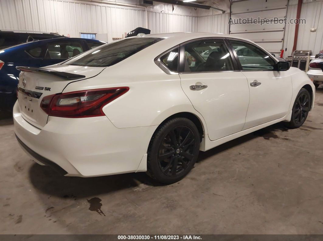 2018 Nissan Altima 2.5 Sr White vin: 1N4AL3AP8JC271516