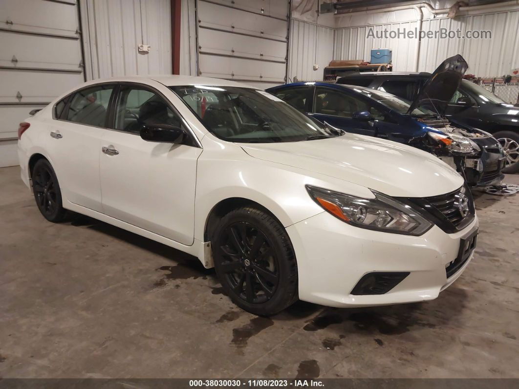 2018 Nissan Altima 2.5 Sr White vin: 1N4AL3AP8JC271516