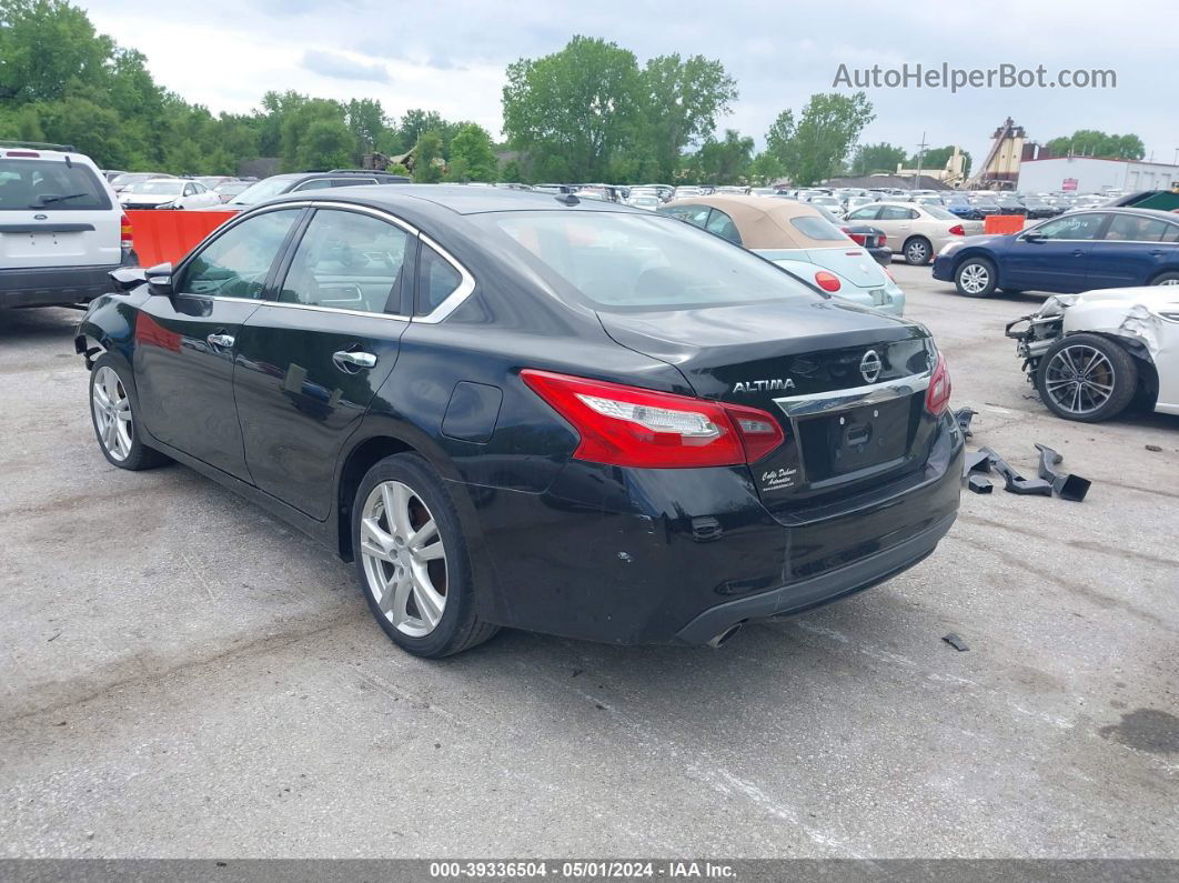 2018 Nissan Altima 2.5 Sl Black vin: 1N4AL3AP8JC279163