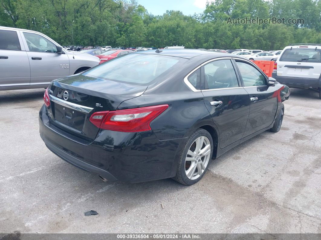 2018 Nissan Altima 2.5 Sl Black vin: 1N4AL3AP8JC279163