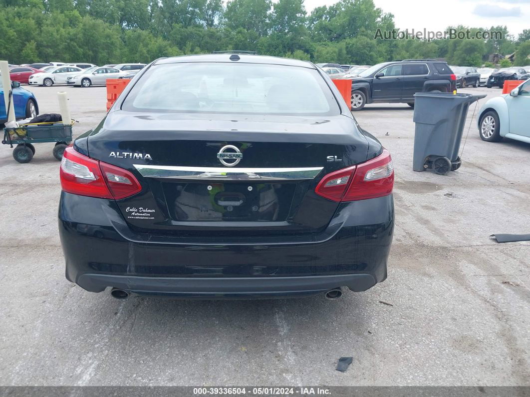 2018 Nissan Altima 2.5 Sl Black vin: 1N4AL3AP8JC279163