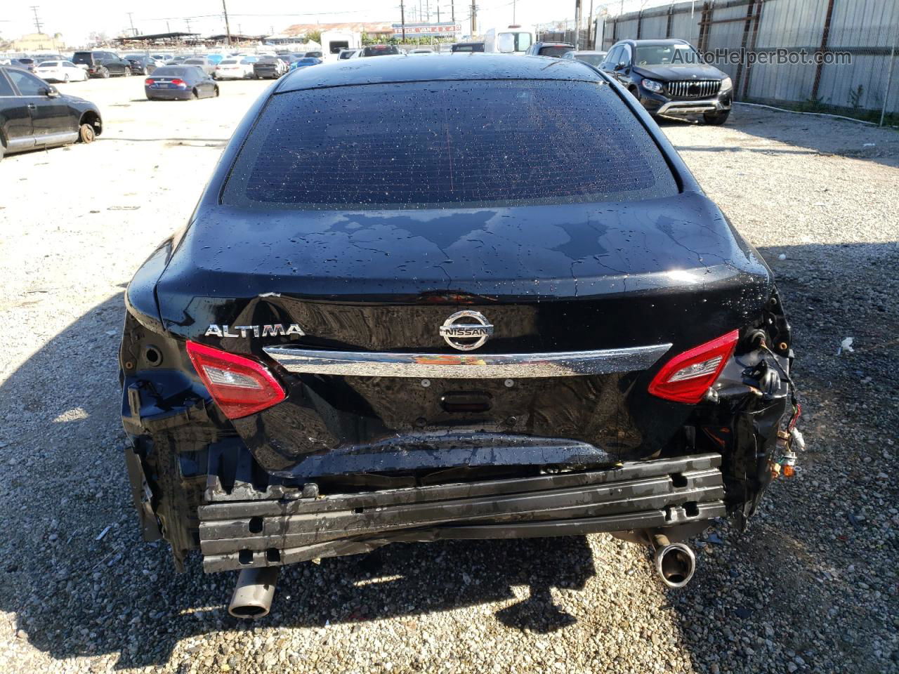 2018 Nissan Altima 2.5 Black vin: 1N4AL3AP8JC475295