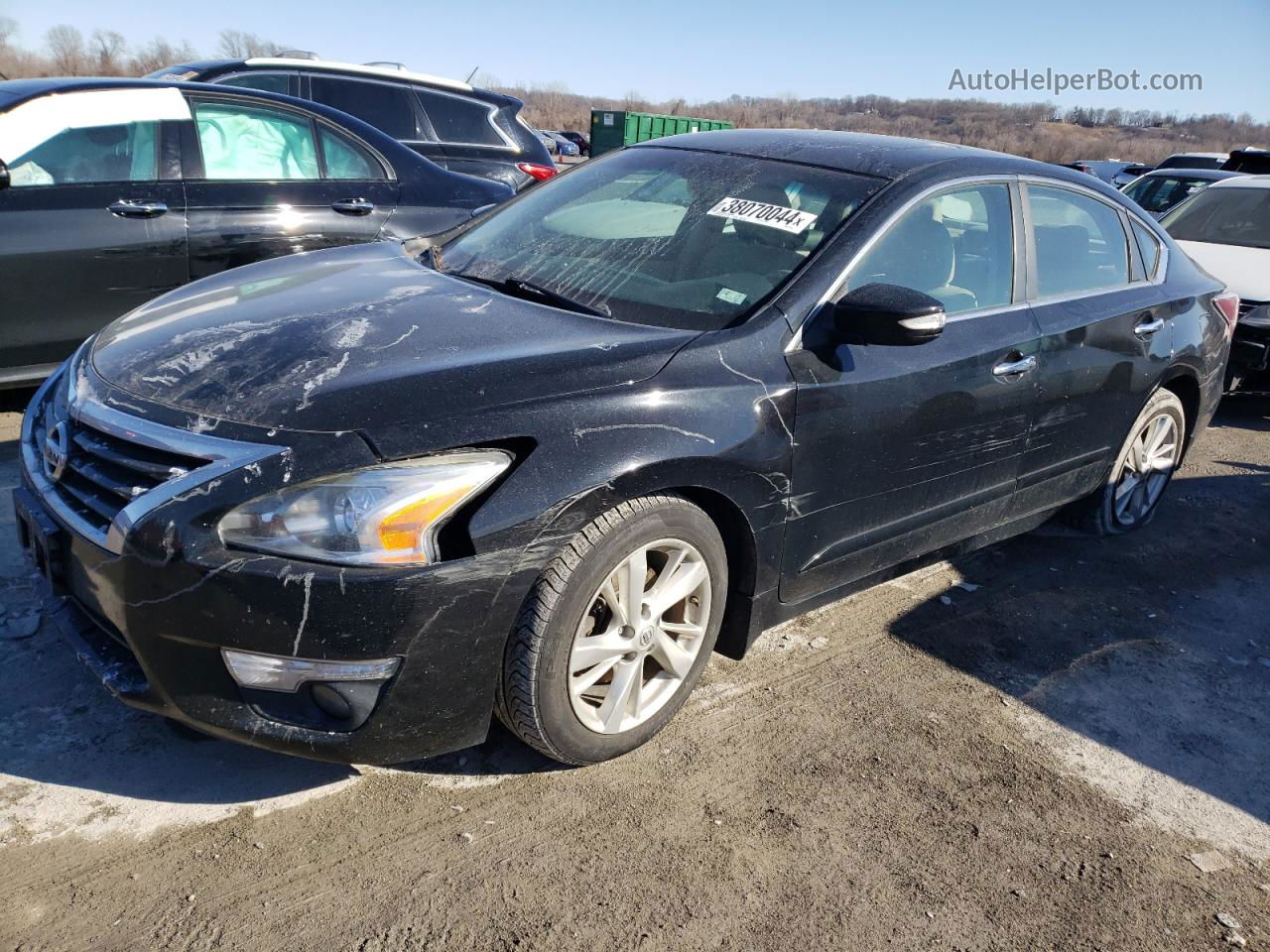 2014 Nissan Altima 2.5 Black vin: 1N4AL3AP9EC128158