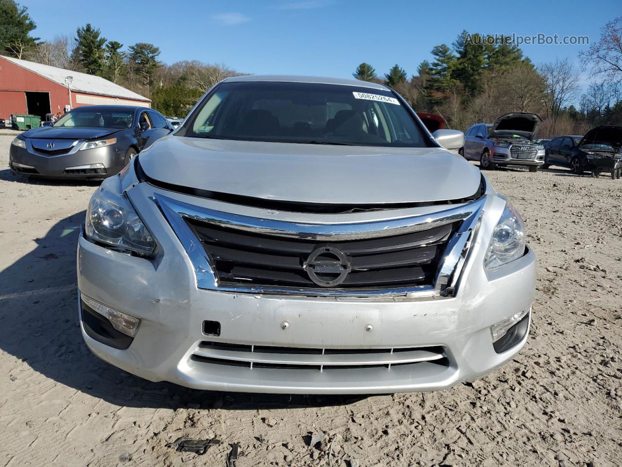 2014 Nissan Altima 2.5 Silver vin: 1N4AL3AP9EC152914