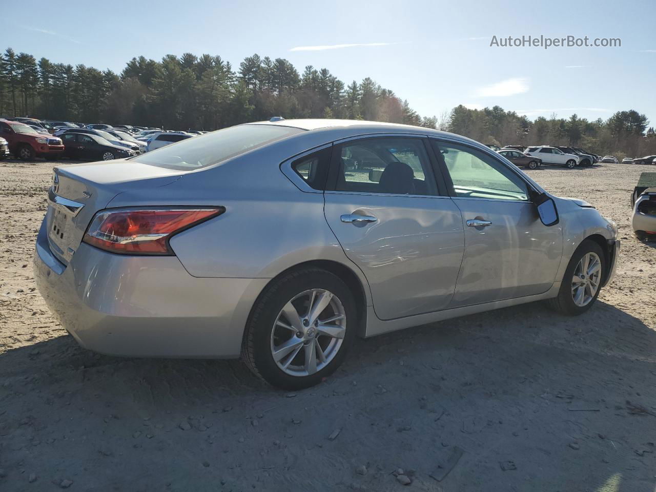 2014 Nissan Altima 2.5 Silver vin: 1N4AL3AP9EC152914