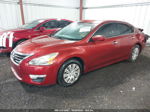 2014 Nissan Altima 2.5 S Burgundy vin: 1N4AL3AP9EC195245