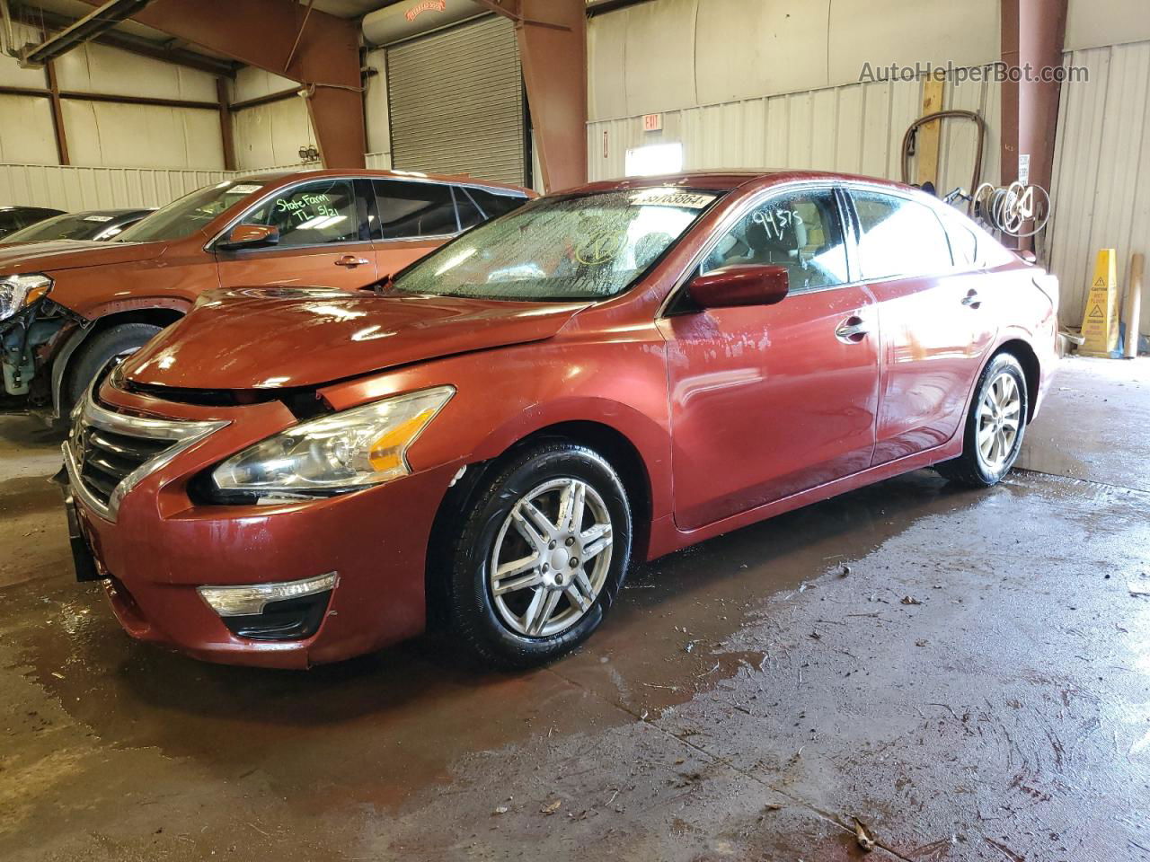 2014 Nissan Altima 2.5 Burgundy vin: 1N4AL3AP9EC267934