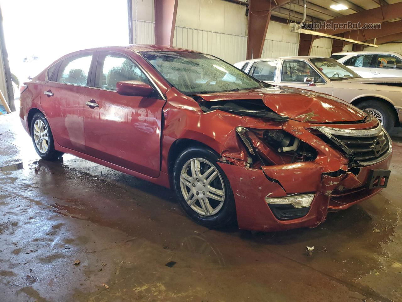 2014 Nissan Altima 2.5 Burgundy vin: 1N4AL3AP9EC267934