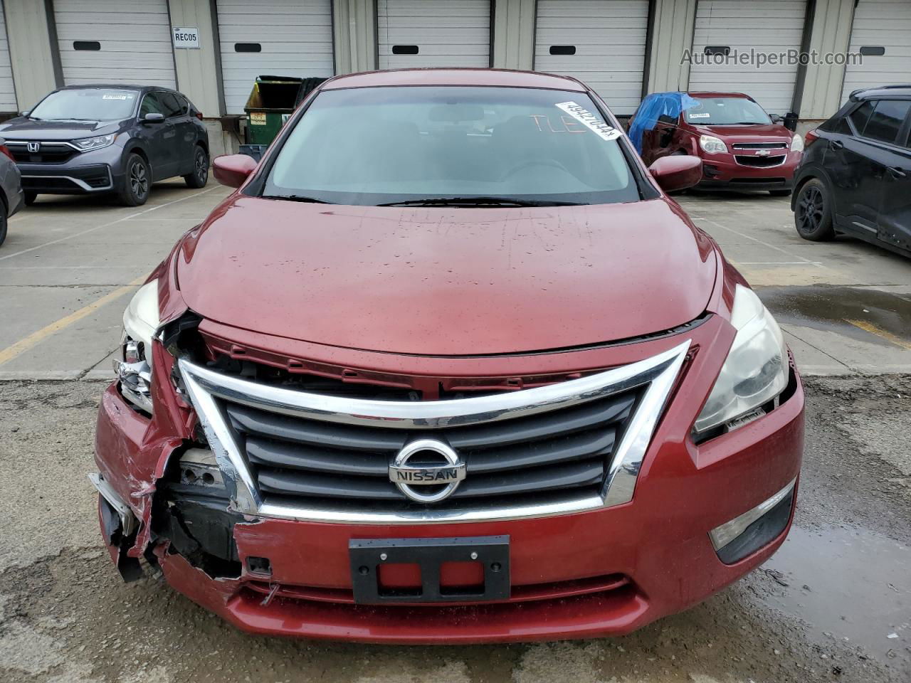 2014 Nissan Altima 2.5 Burgundy vin: 1N4AL3AP9EC273054