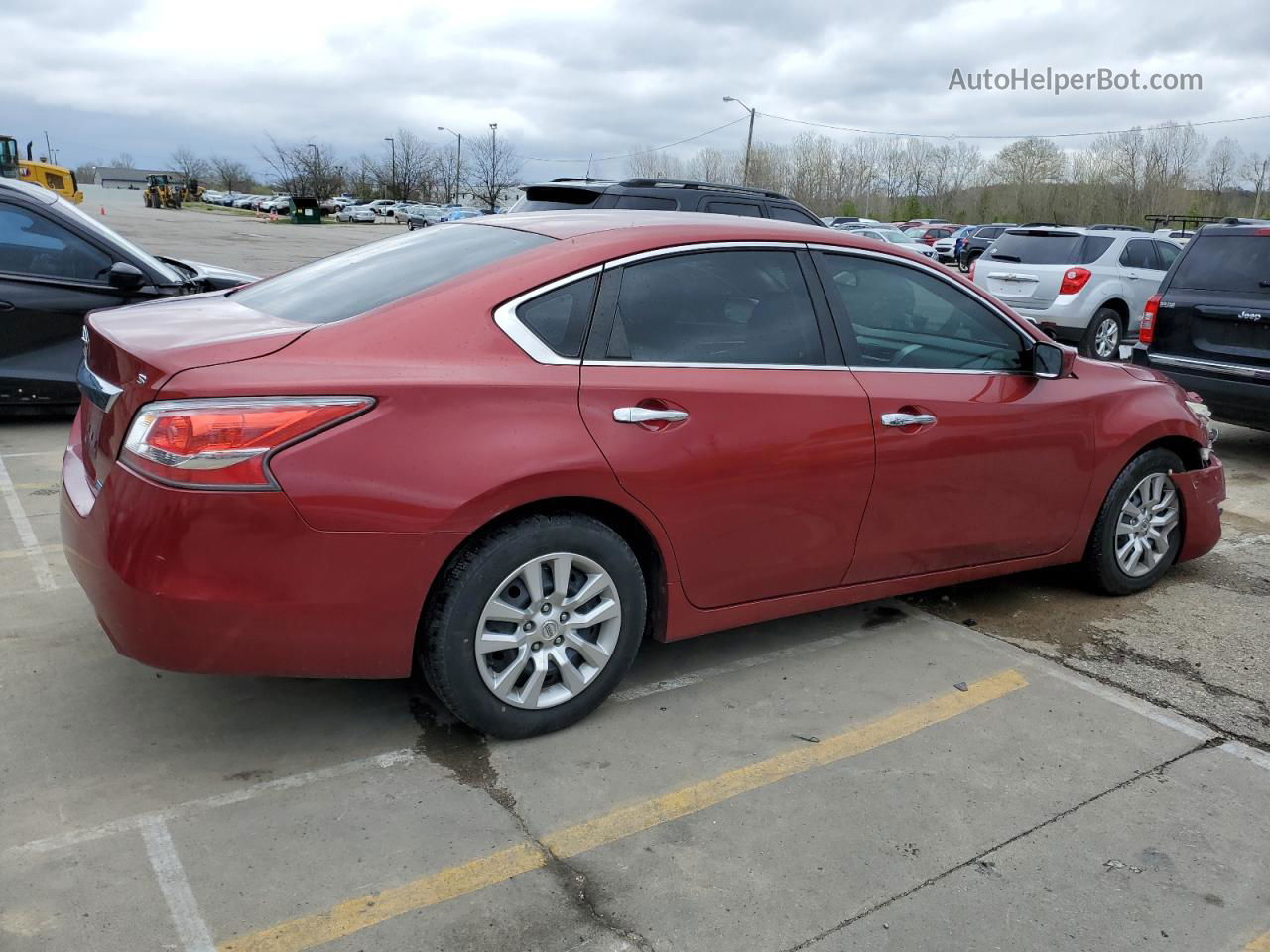 2014 Nissan Altima 2.5 Burgundy vin: 1N4AL3AP9EC273054