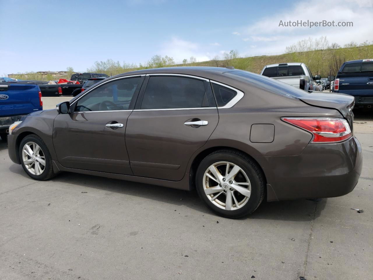 2014 Nissan Altima 2.5 Brown vin: 1N4AL3AP9EC408985