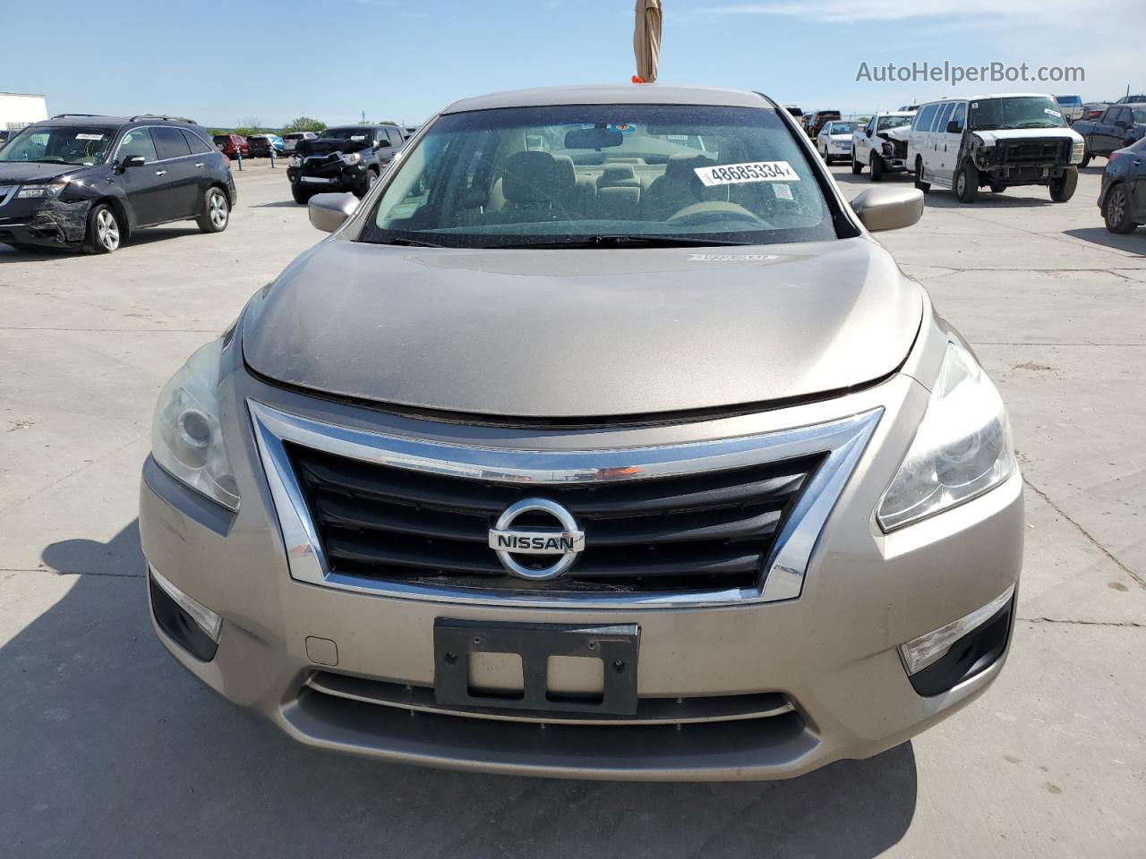 2014 Nissan Altima 2.5 Beige vin: 1N4AL3AP9EN261572