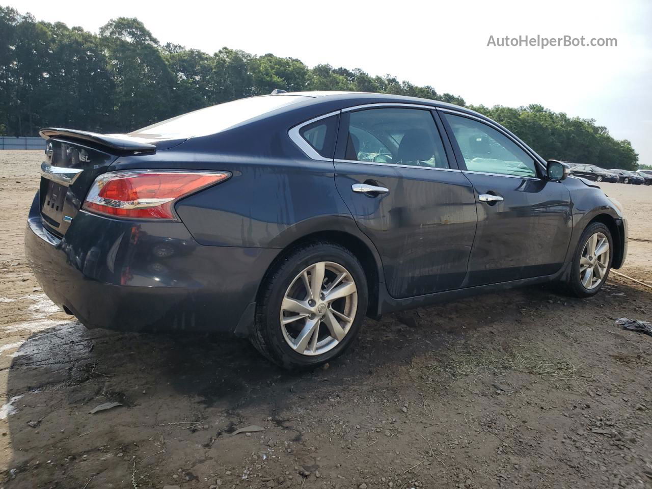 2014 Nissan Altima 2.5 Синий vin: 1N4AL3AP9EN353832