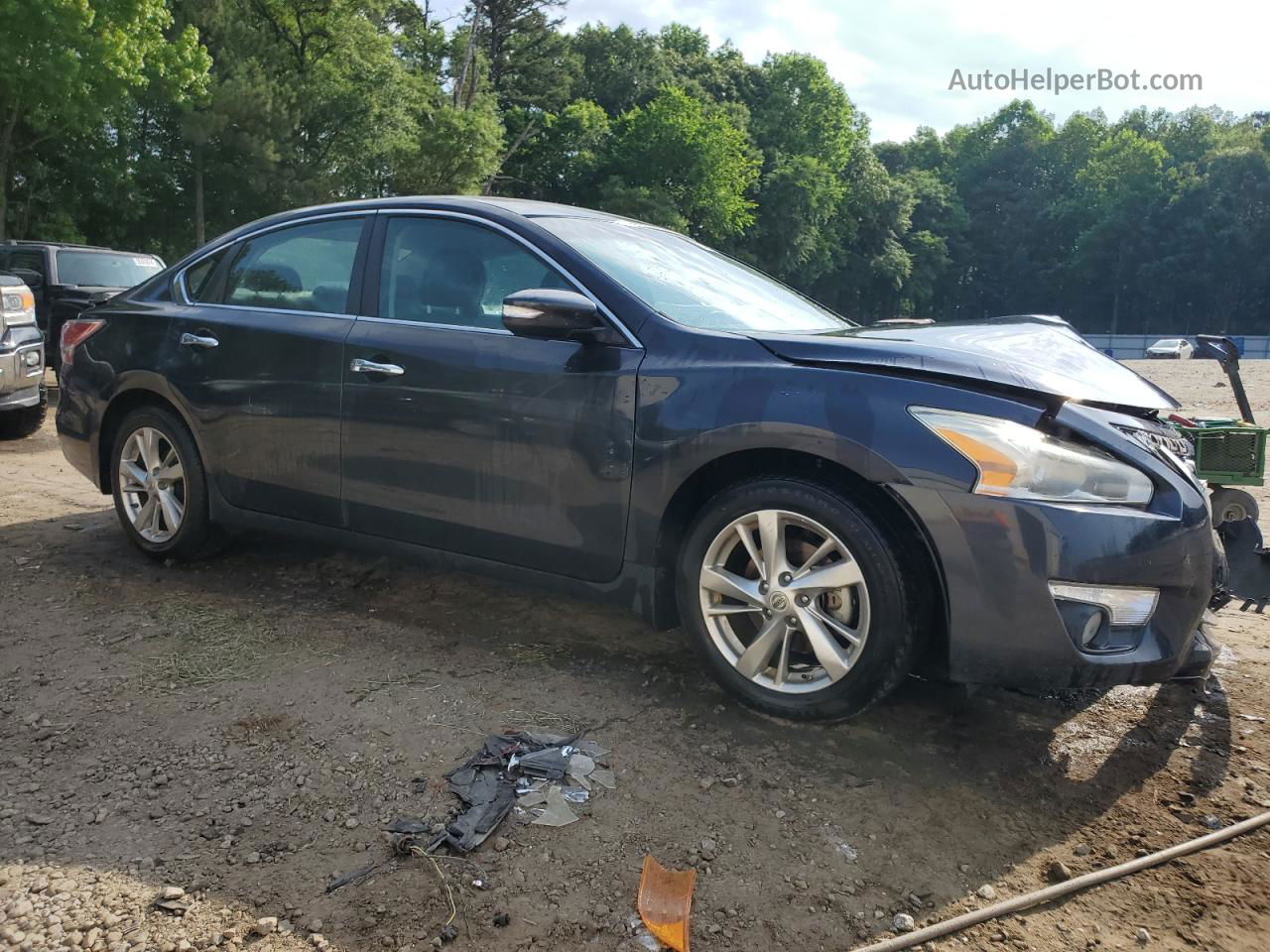 2014 Nissan Altima 2.5 Blue vin: 1N4AL3AP9EN353832