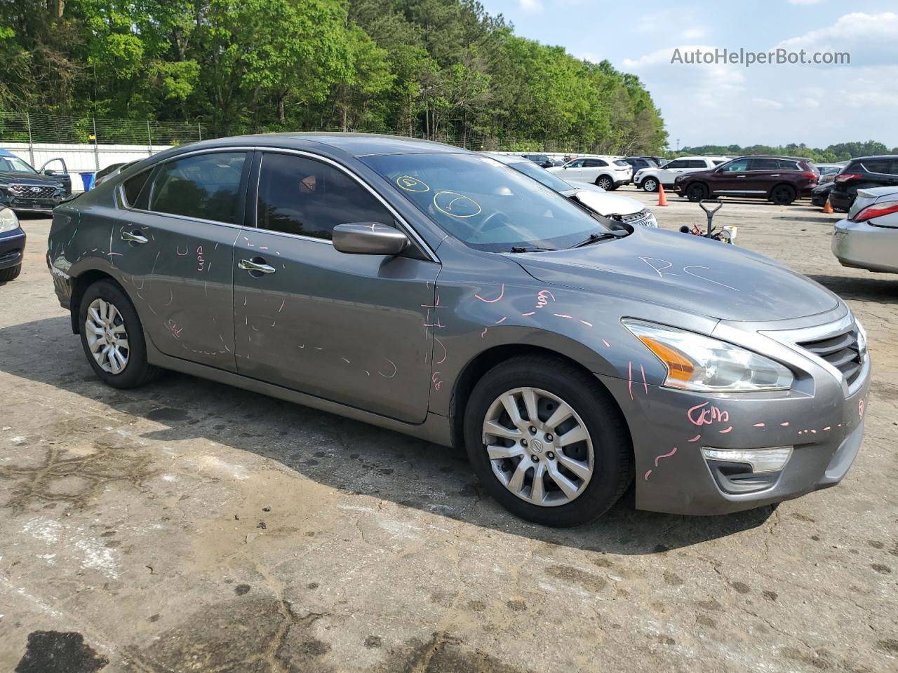 2014 Nissan Altima 2.5 Charcoal vin: 1N4AL3AP9EN354009