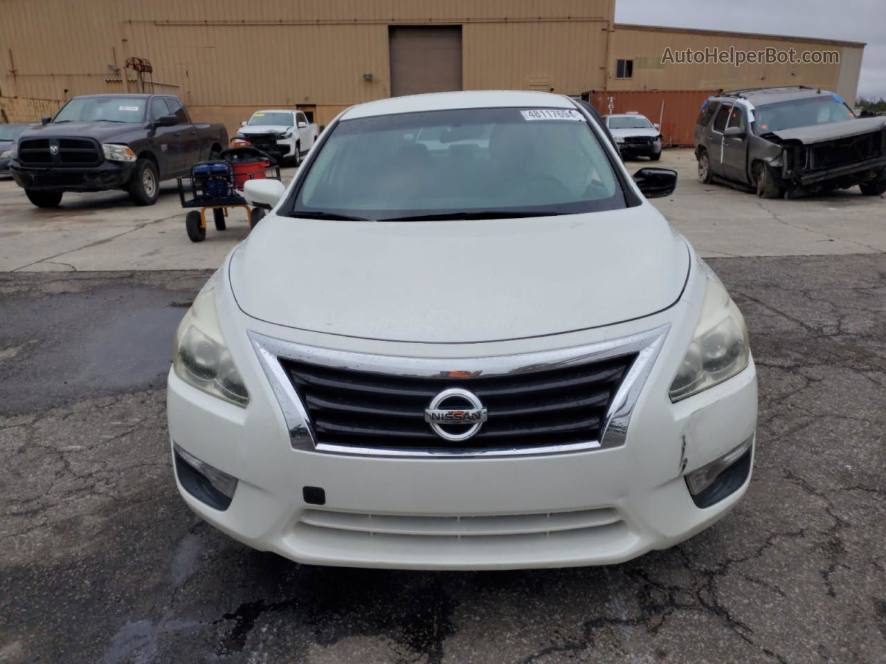 2014 Nissan Altima 2.5 White vin: 1N4AL3AP9EN357542