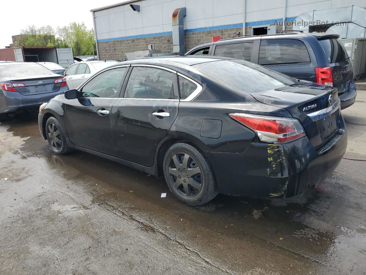 2014 Nissan Altima 2.5 Черный vin: 1N4AL3AP9EN360473