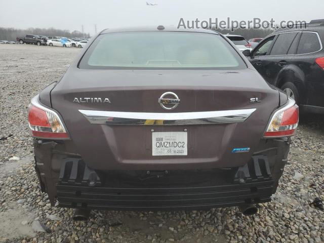 2014 Nissan Altima 2.5 Brown vin: 1N4AL3AP9EN366418