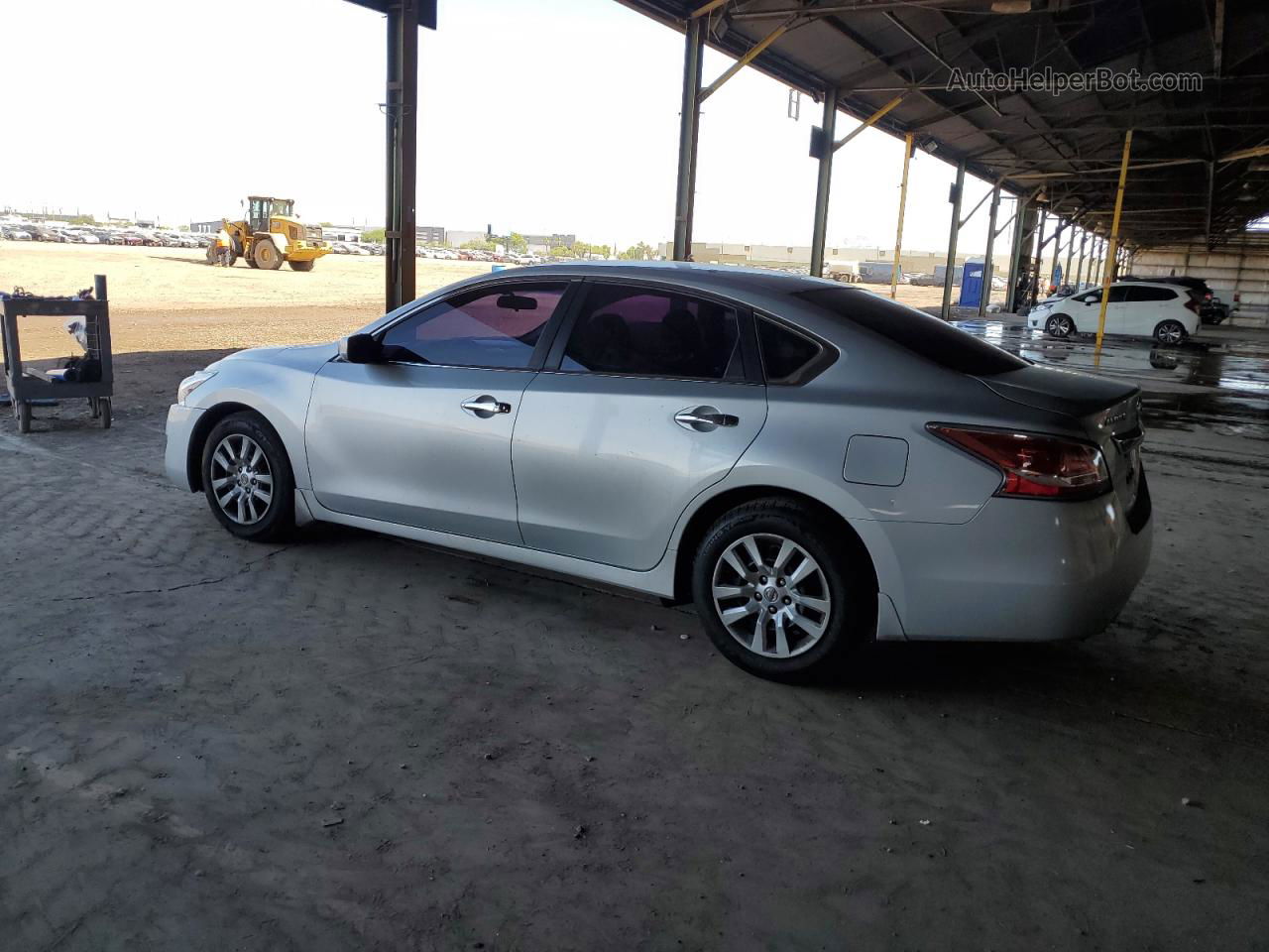 2014 Nissan Altima 2.5 Silver vin: 1N4AL3AP9EN366547