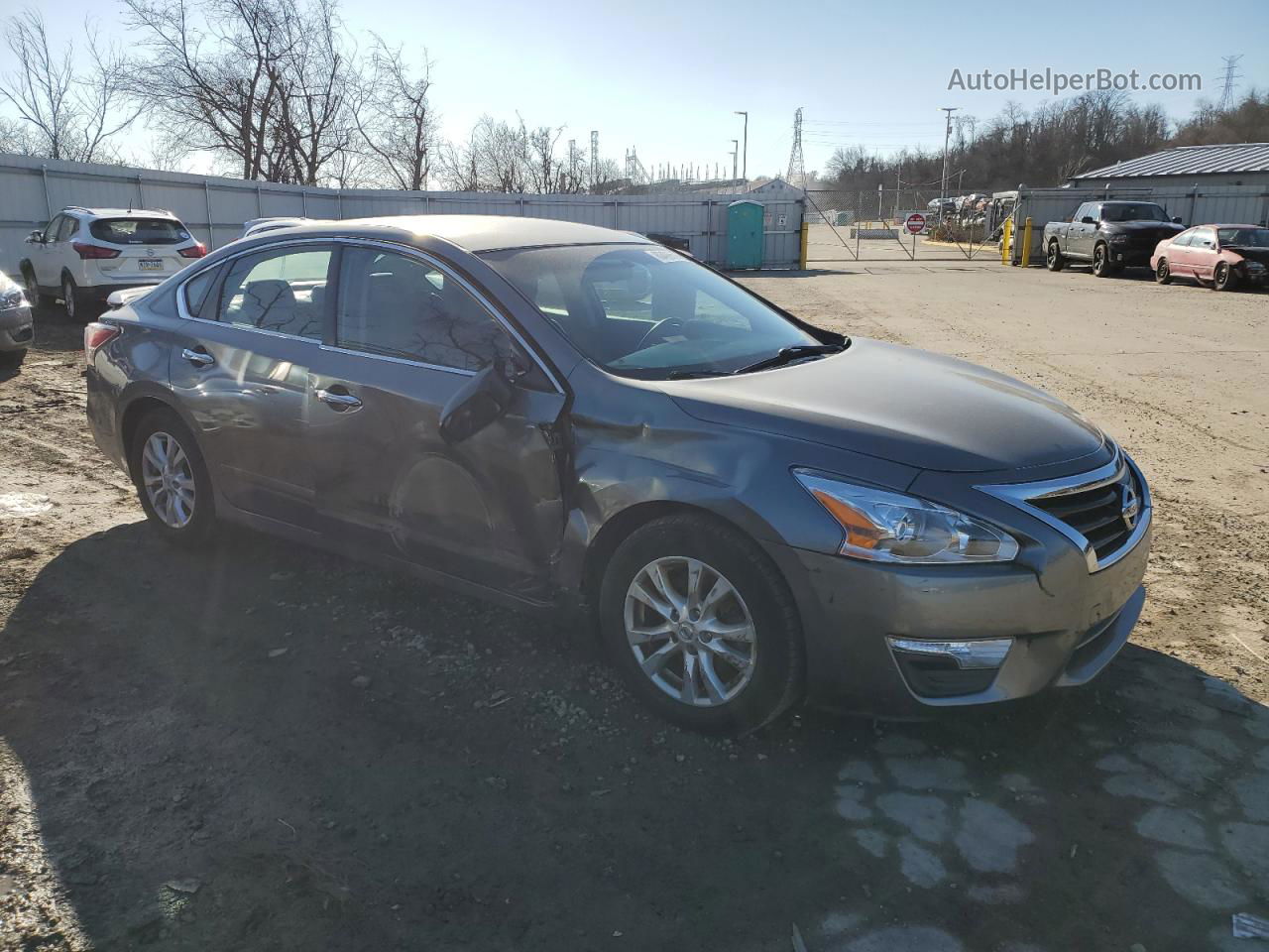 2015 Nissan Altima 2.5 Gray vin: 1N4AL3AP9FC101950