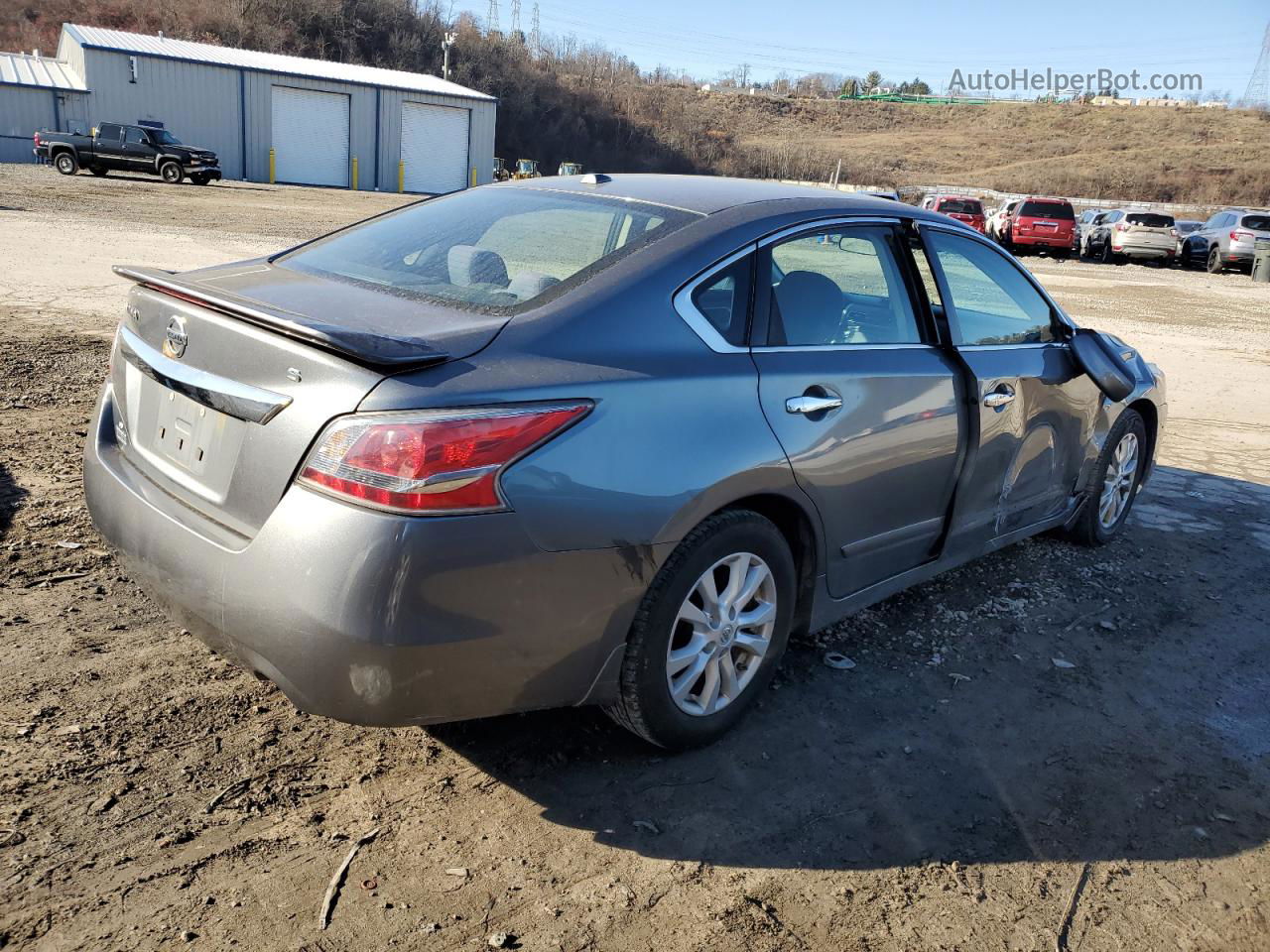 2015 Nissan Altima 2.5 Gray vin: 1N4AL3AP9FC101950