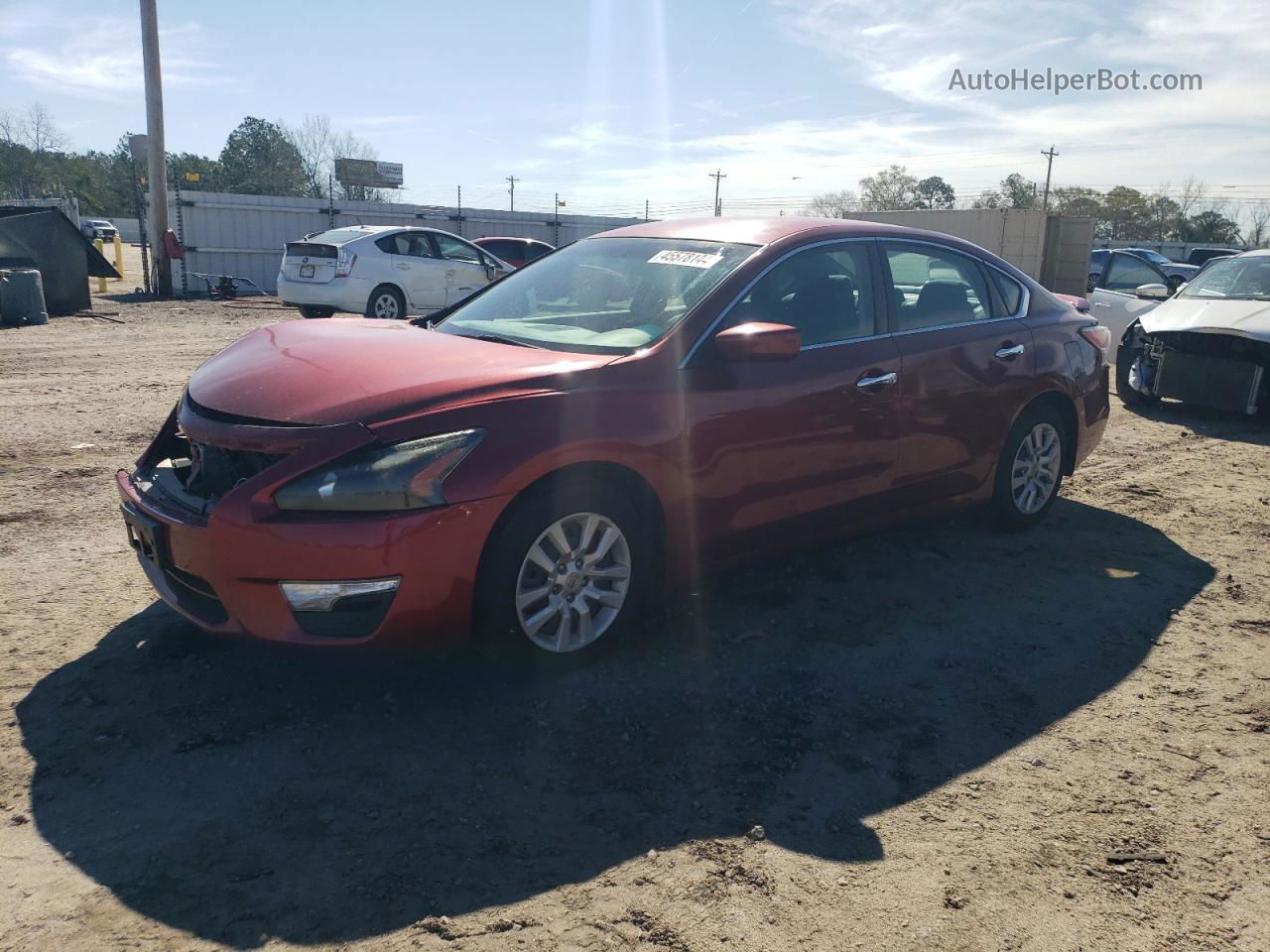 2015 Nissan Altima 2.5 Burgundy vin: 1N4AL3AP9FC116951