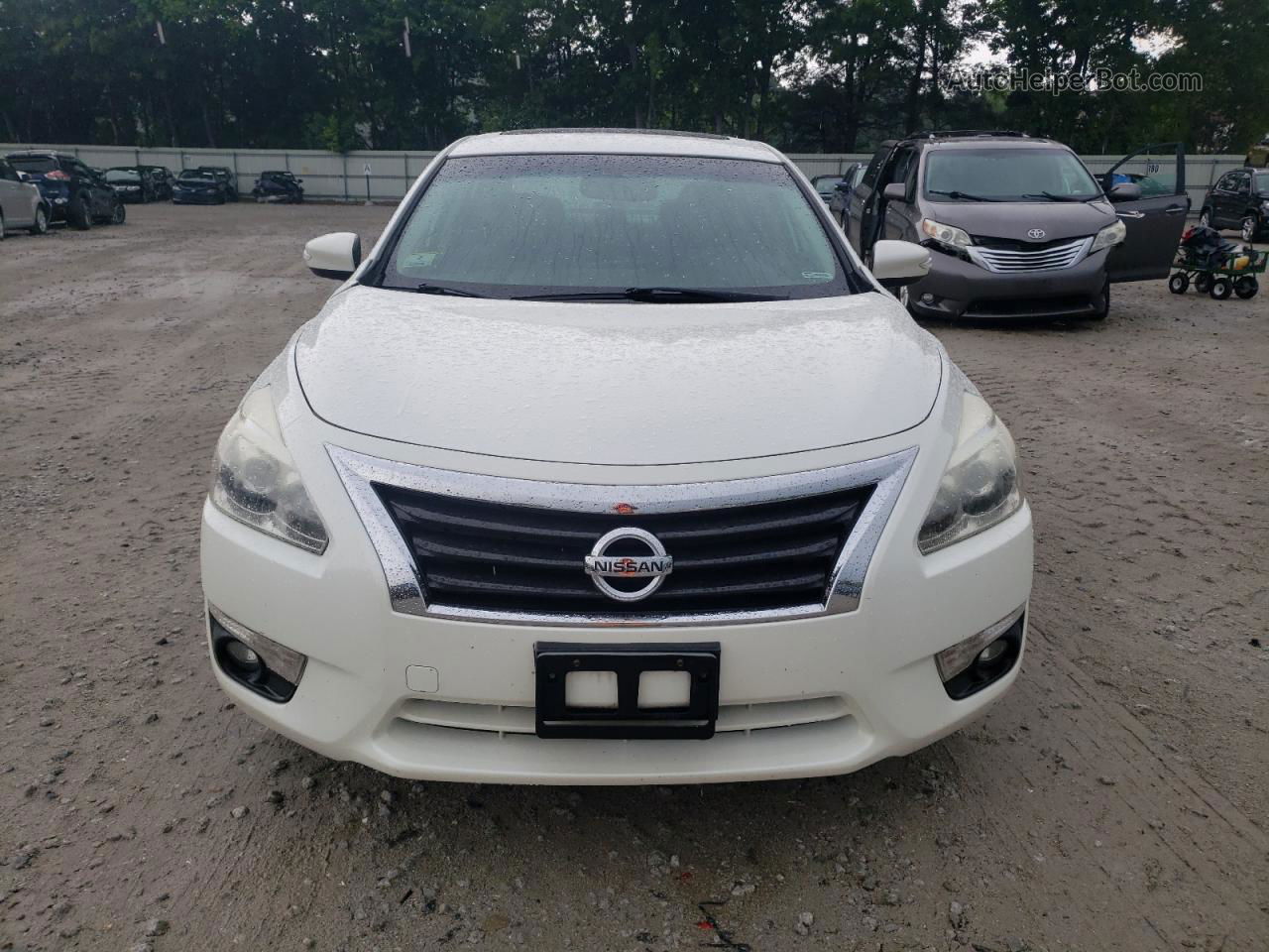 2015 Nissan Altima 2.5 White vin: 1N4AL3AP9FC129280