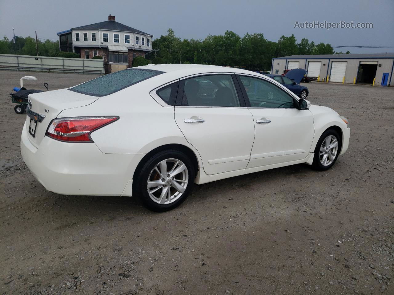 2015 Nissan Altima 2.5 White vin: 1N4AL3AP9FC129280