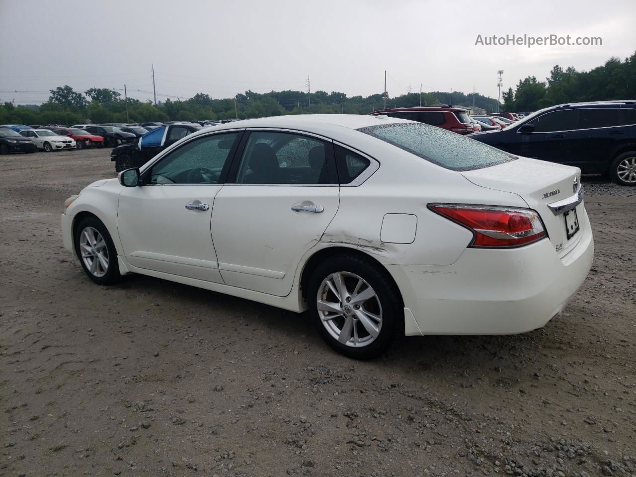 2015 Nissan Altima 2.5 White vin: 1N4AL3AP9FC129280