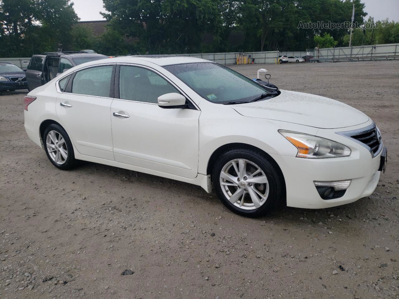 2015 Nissan Altima 2.5 White vin: 1N4AL3AP9FC129280