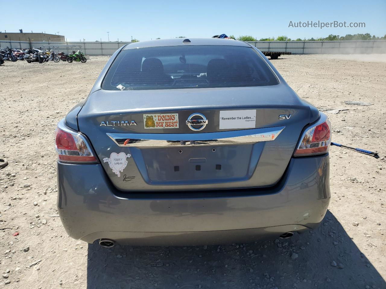 2015 Nissan Altima 2.5 Gray vin: 1N4AL3AP9FC144359