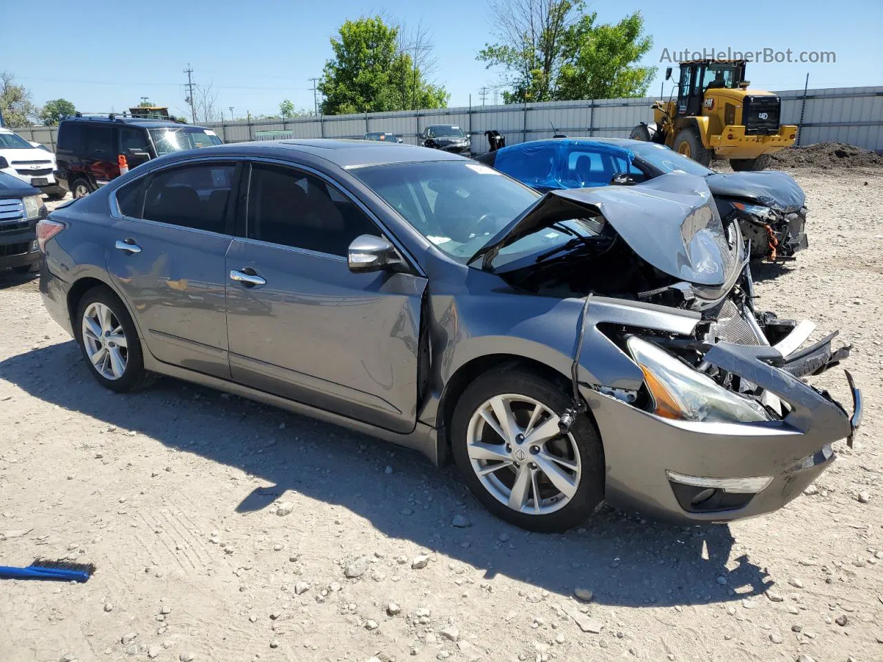 2015 Nissan Altima 2.5 Gray vin: 1N4AL3AP9FC144359