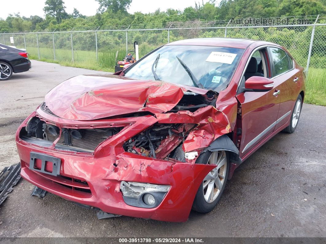 2015 Nissan Altima 2.5 Sv Red vin: 1N4AL3AP9FC157855