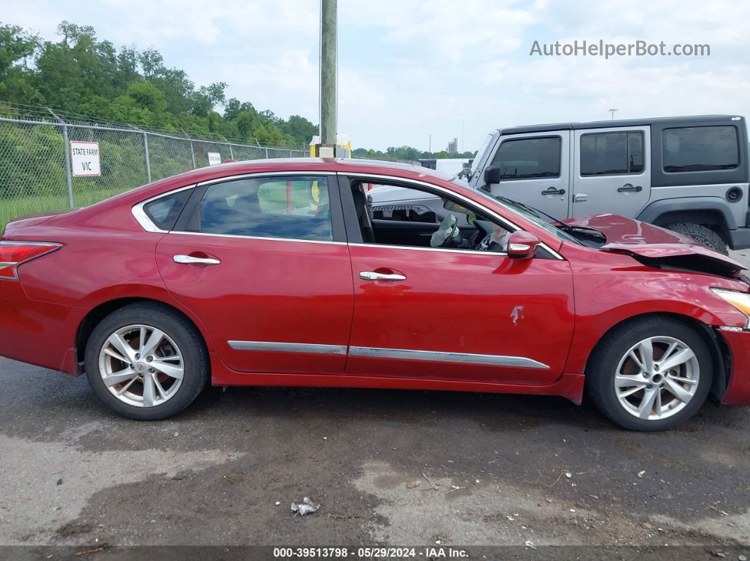 2015 Nissan Altima 2.5 Sv Red vin: 1N4AL3AP9FC157855