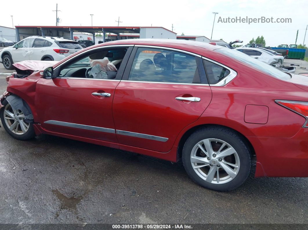 2015 Nissan Altima 2.5 Sv Red vin: 1N4AL3AP9FC157855