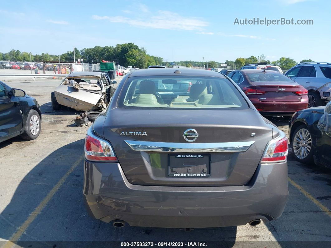 2015 Nissan Altima 2.5 S Brown vin: 1N4AL3AP9FC161128