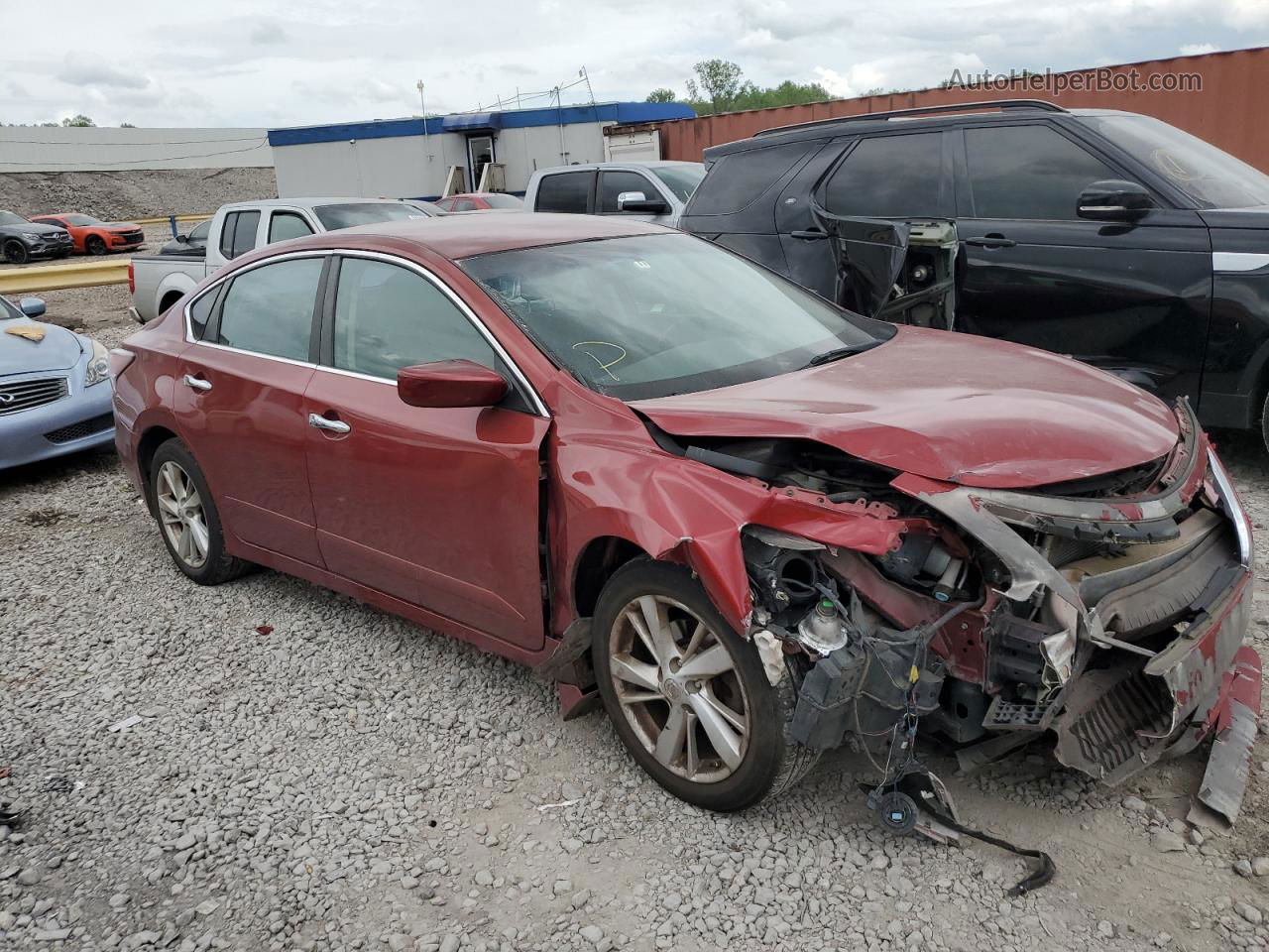 2015 Nissan Altima 2.5 Red vin: 1N4AL3AP9FC183629