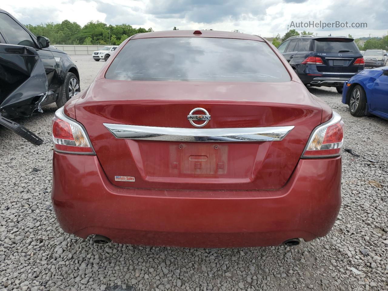 2015 Nissan Altima 2.5 Красный vin: 1N4AL3AP9FC183629