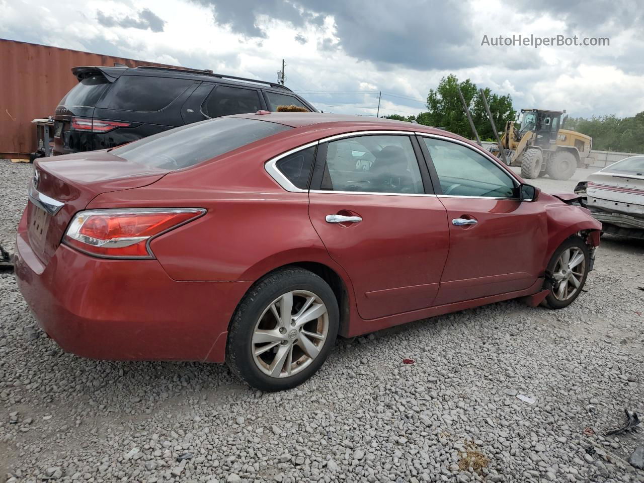 2015 Nissan Altima 2.5 Red vin: 1N4AL3AP9FC183629