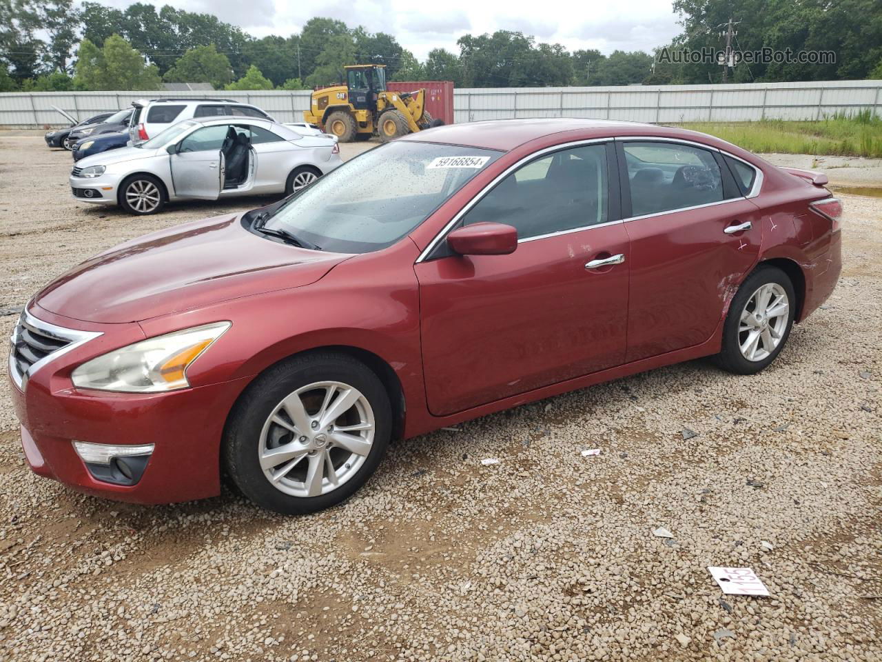 2015 Nissan Altima 2.5 Burgundy vin: 1N4AL3AP9FC187910