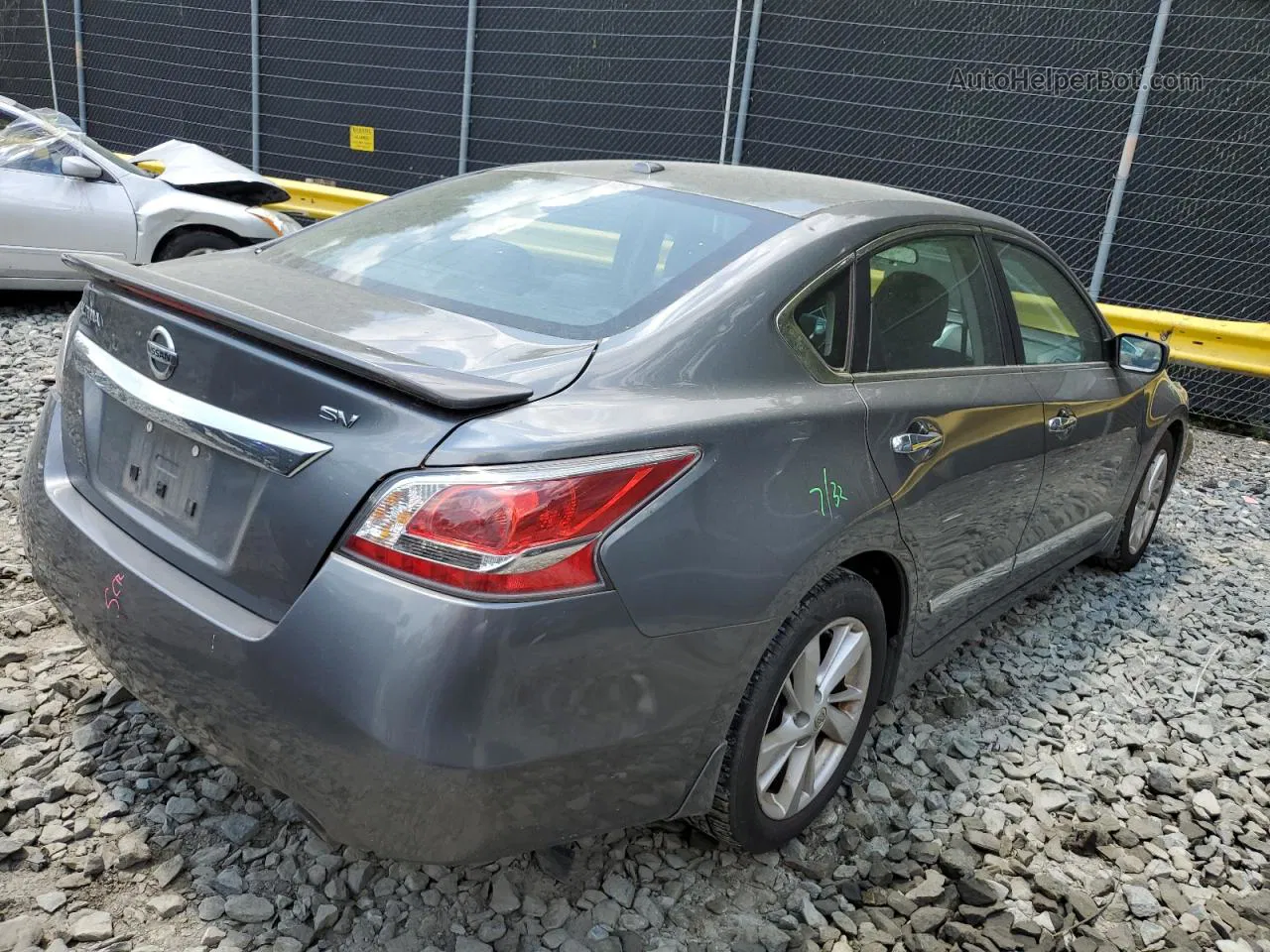 2015 Nissan Altima 2.5 Gray vin: 1N4AL3AP9FC193576