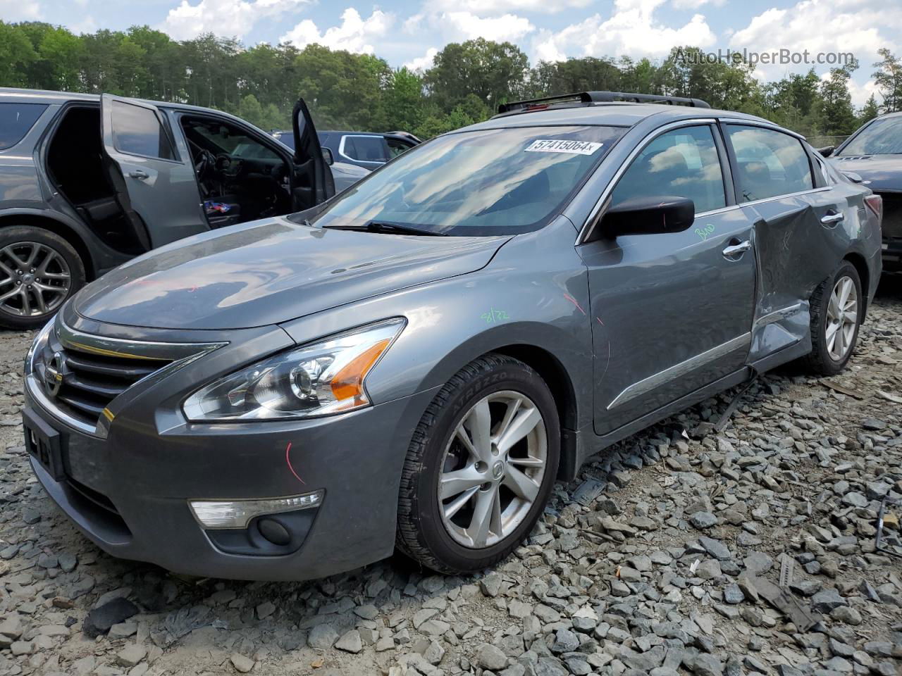 2015 Nissan Altima 2.5 Gray vin: 1N4AL3AP9FC193576