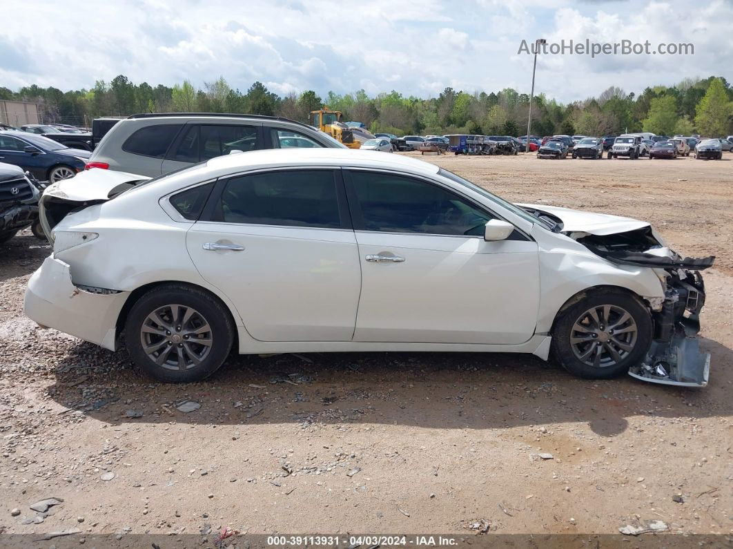 2015 Nissan Altima 2.5 S White vin: 1N4AL3AP9FC198244