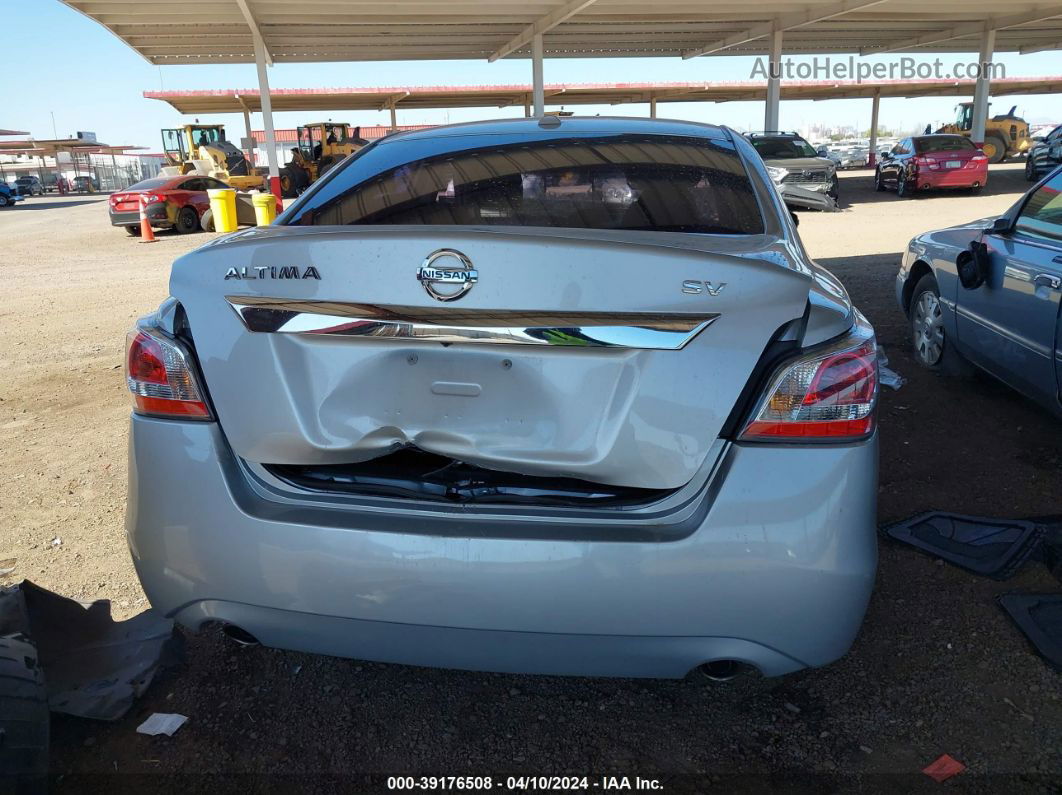 2015 Nissan Altima 2.5 Sv Silver vin: 1N4AL3AP9FC201658