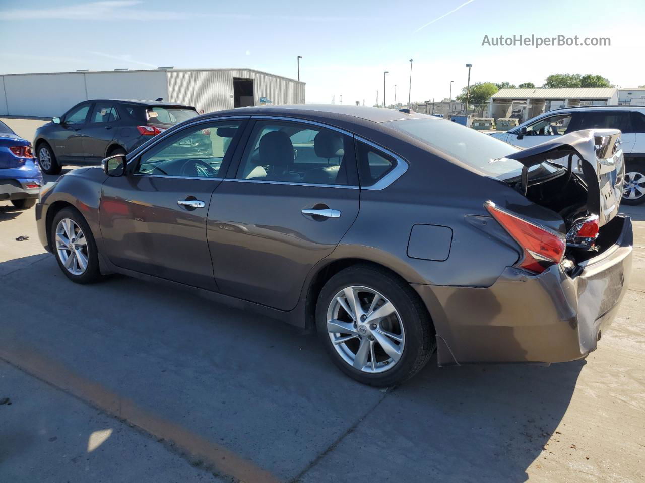 2015 Nissan Altima 2.5 Brown vin: 1N4AL3AP9FC214460