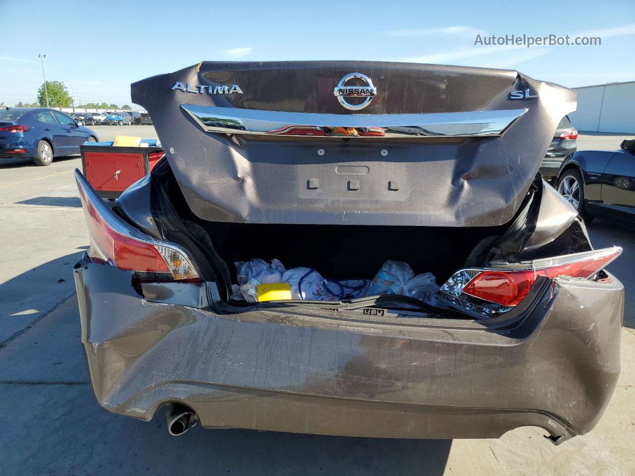 2015 Nissan Altima 2.5 Коричневый vin: 1N4AL3AP9FC214460