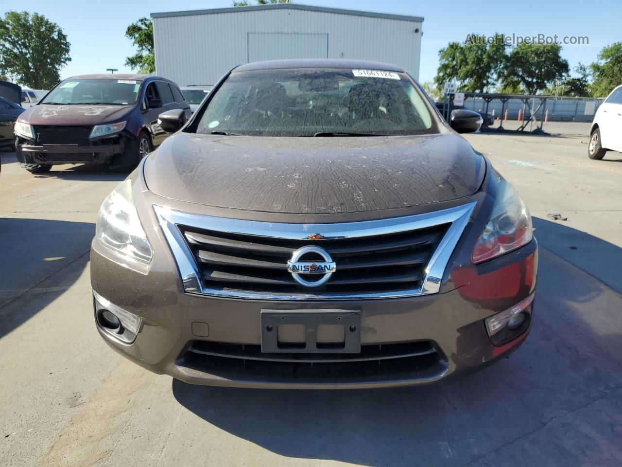 2015 Nissan Altima 2.5 Коричневый vin: 1N4AL3AP9FC214460