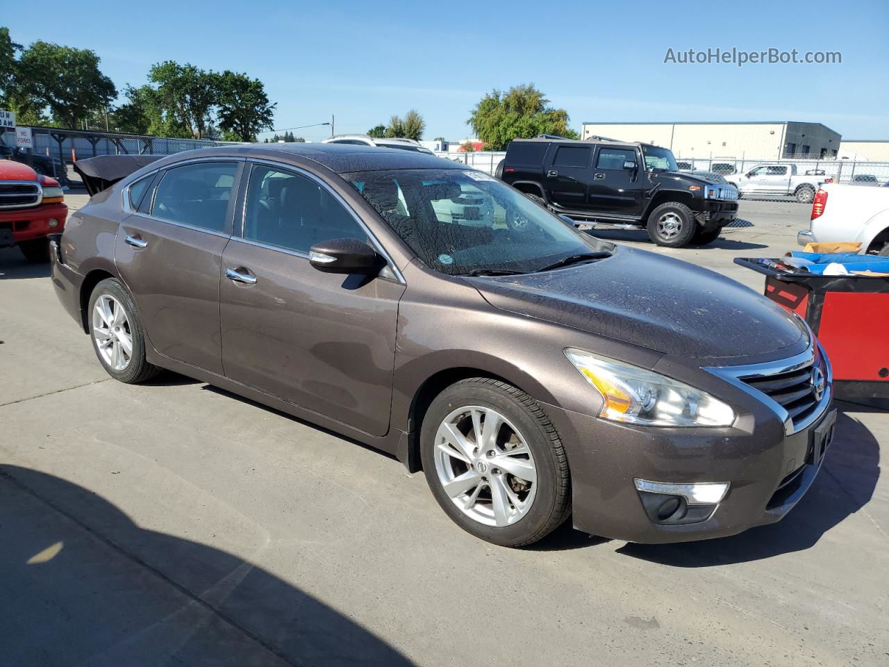 2015 Nissan Altima 2.5 Brown vin: 1N4AL3AP9FC214460